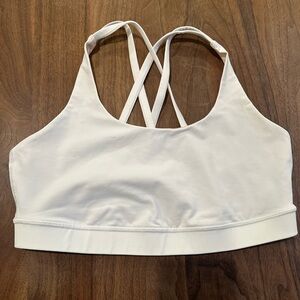 Lululemon Energy bra White size 10